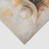 Papier Mousseline Découpage Whimsical Vibrant Coloured Cowgirls (Détail)