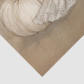 Papier Mousseline Découpage Whimsical White Ghost & Highland Cow (Détail)