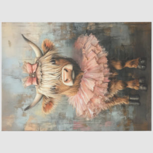 Papier Mousseline Découpage Whimsland Calf Pink Tutu