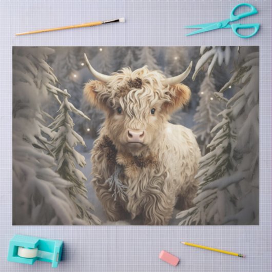 Papier Mousseline Découpage Whimsland Hiver Wonderland (Artisanat)