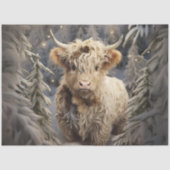 Papier Mousseline Découpage Whimsland Hiver Wonderland (Recto)