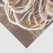 Papier Mousseline Découpage Whimsland Vache Dreadlocks paille (Détail)