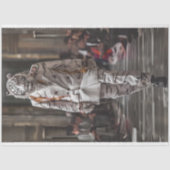 Papier Mousseline Découpage White Lion Mode Show (Recto)