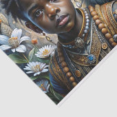 Papier Mousseline Découpage Wild Grace (Détail)