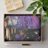 Papier Mousseline Découpage Woodland Wtich (Cadeau)