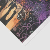 Papier Mousseline Découpage Woodland Wtich (Détail)