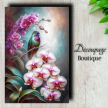 Découpe de bijou d'orchidée
