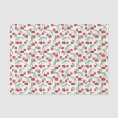 Papier Mousseline Découpe de cerises (Recto)