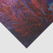 Papier Mousseline Découpe de seiche et de corail (Détail)