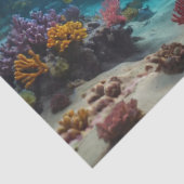 Papier Mousseline Découpe sous-marine de phoque (Détail)