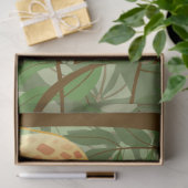 Papier Mousseline Dédoupage de la pépinière d'animaux de la jungle (Cadeau)