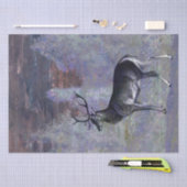 Papier Mousseline Deer Buck Winter Decoupage (Artisanat)