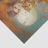 Papier Mousseline Déesse d'automne (Détail)