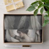 Papier Mousseline Déesse Ombre Lilac Drapée Découpage (Cadeau)