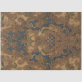 Papier Mousseline Défilement Or En Cuir Faux (Recto)