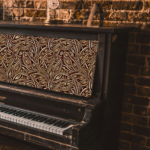 Papier Mousseline Défilements de fleurs dans la page de découpage Mo