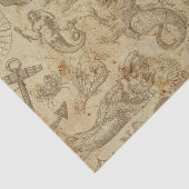 Papier Mousseline Dégagement de dragon d'eau de sirène d'Imaginaire (Détail)