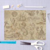 Papier Mousseline Dégagement de dragon d'eau de sirène d'Imaginaire (Artisanat)