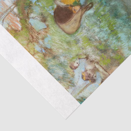 Papier Mousseline Degas - Découpage Arlequin (Détail)