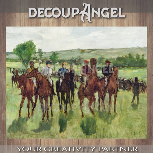 Papier Mousseline Degas - La Découpage Des Voyageurs