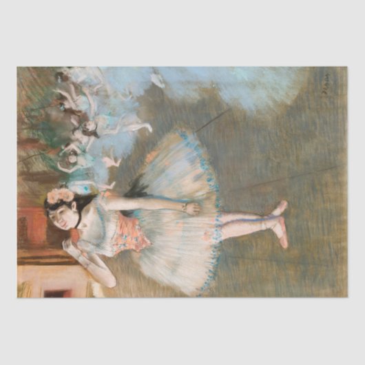 Papier Mousseline Degas - Le Découpafge Étoile (Recto)