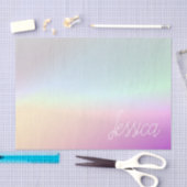 Papier Mousseline Dégradants Ombre couleur cool et votre script (Artisanat)