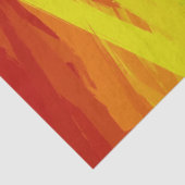 Papier Mousseline Dégradé des flammes arc-en-ciel (Détail)