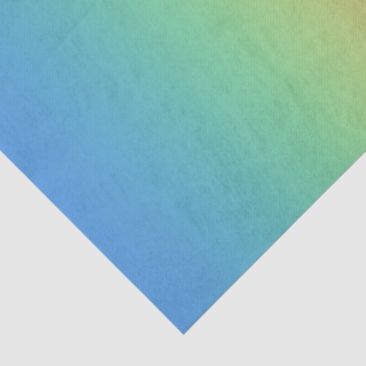 Papier Mousseline Dégradé profond arc-en-ciel (Détail)