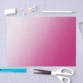 Papier Mousseline Dégradé rose chaud (Artisanat)