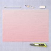 Papier Mousseline dégradé rose doux (Artisanat)
