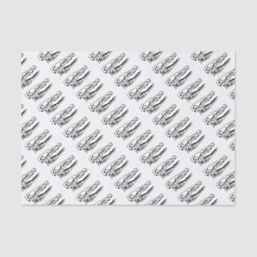 Papier Mousseline Deinonychus (Recto)