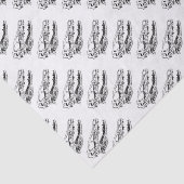 Papier Mousseline Deinonychus (Détail)