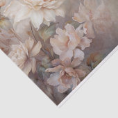 Papier Mousseline Délicat, doux, beaux et élégants floraux découpage (Détail)