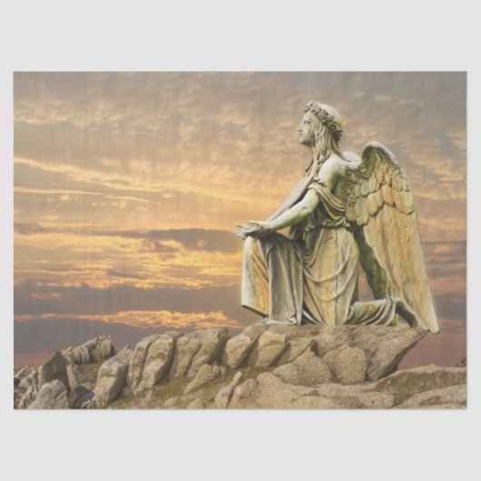 Papier Mousseline demander du papier de tissu d'ange (Recto)