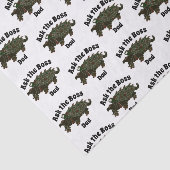 Papier Mousseline Demandez à la tortue Snapping du père patron (Détail)