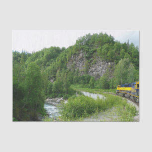 Papier Mousseline Denali Express Alaska Train Vacation Photographie
