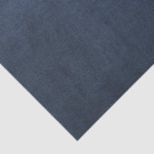 Papier Mousseline Dénim bleu foncé (Détail)