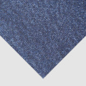 Papier Mousseline Denim Look (Détail)
