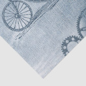 Papier Mousseline Denim Steampunk (Détail)