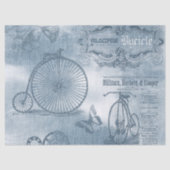 Papier Mousseline Denim Steampunk (Recto)