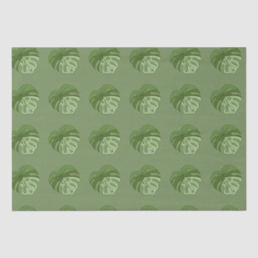 Papier Mousseline Denim vert (Recto)