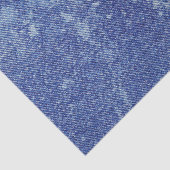 Papier Mousseline Dénim Washed Design #12 @ Emporio Moffa (Détail)