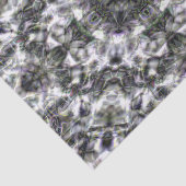 Papier Mousseline Dentelle argentée (Détail)