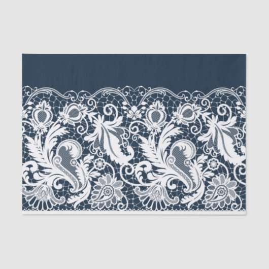 Papier Mousseline Dentelle blanche 2 (Recto)