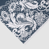 Papier Mousseline Dentelle blanche 2 (Détail)