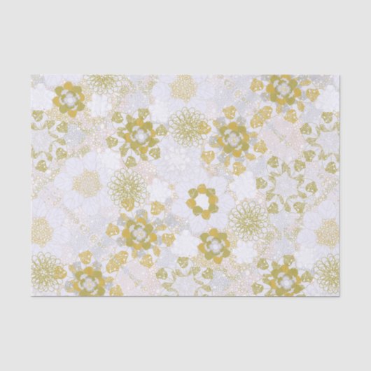 Papier Mousseline Dentelle Crochet (Recto)