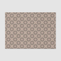 Dentelle de ligree occidental Taupe noir Tissu