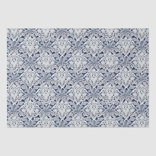 Papier Mousseline Dentelle délicate (Recto)