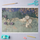 Papier Mousseline Dentelle & Fleur, Chic Shabby foncé, Art Papillon (Artisanat)