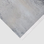 Papier Mousseline Dentelle florale blanche brodée Patina d'argent (Détail)